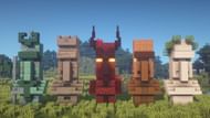 Statues can be built in many different styles (Image via u/Goldrobin on Reddit)